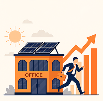 Energía solar para acelerar el crecimiento empresarial